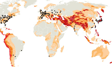 World Map Nuclear