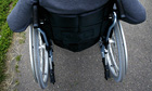 Manin a wheelchair 003 Disability living allowance: the benefit broken down by condition