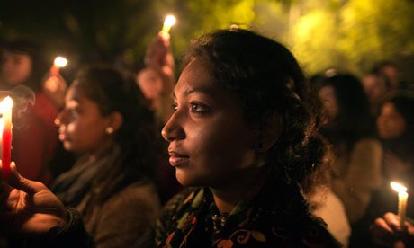 Vigil for Indian victim of gang rape