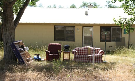 An empty house in Empire, Nevada