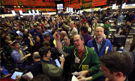 Trading floor, Chicago Board of Trade