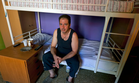 Peter Papadopoulos, an unemployed chef who became homeless last August