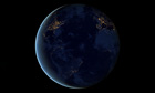 New image of the Earth at night