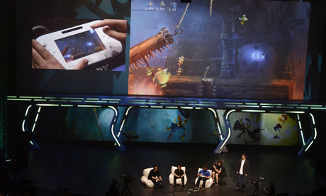 Ubisoft presents Wii U during Ubisoft's media briefing at E3 2012 