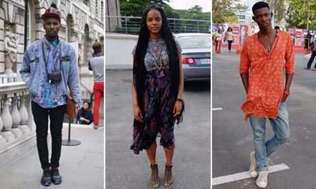 Composite of street style from One Nigerian Boy