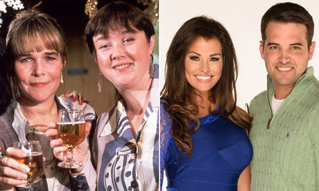 Birds of a Feather and Jessica Wright and Ricky Rayment from Towie.