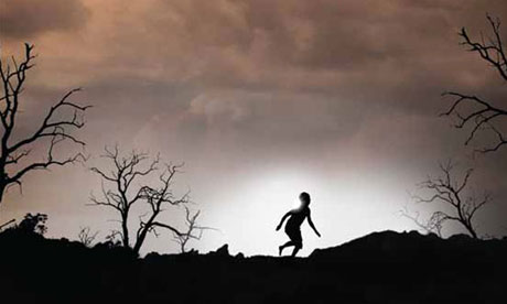 Detail from the cover of Running with Mother by Christopher Mlalazi