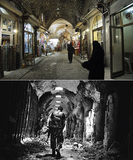 The Old Souk in Aleppo