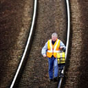 An engineer on the west coast main line