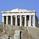 The Acropolis in Athens, Greece