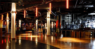 The interior of the new 02 centre