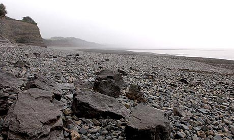 Proposed site of the Severn barrage