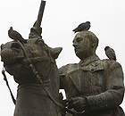 A statue of General Francisco Franco