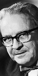 Raymond Chandler, the author of the Philip Marlowe mysteries.