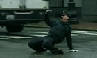 Dancing policeman