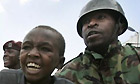 Protest in Mombasa, Kenya
