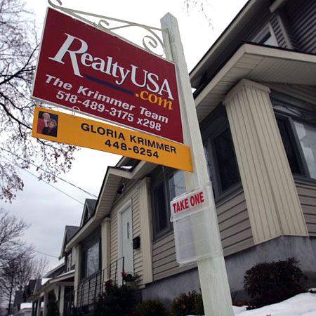 A house for sale in Albany, NY in the US