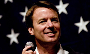 John Edwards. Photograph: Michal Czerwonka/EPA