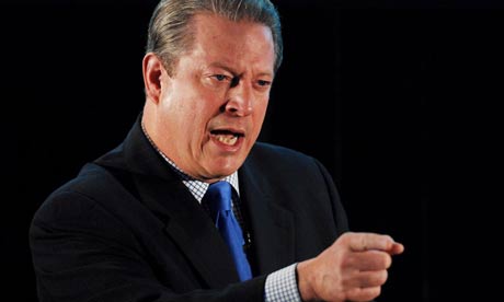AL GORE, the former US vice president, in 2007. Photograph: Paul ...