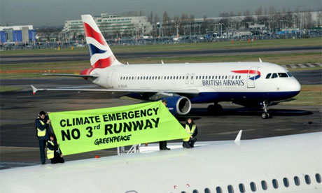 Greenpeace protest