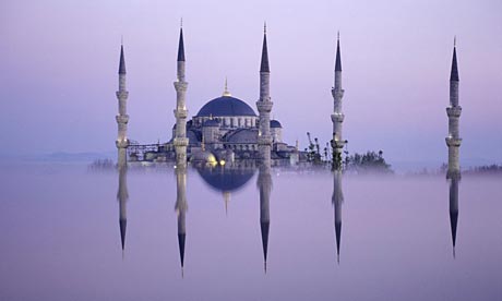Istanbul's Blue Mosque.