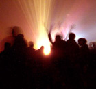 techno nightclub rave party