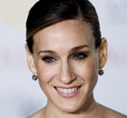 Sarah Jessica Parker arrives at the Valentino's party held at the Temple of Venus in Rome. Photograph: Alessandra Benedetti/Corbis