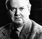 Novelist Evelyn Waugh