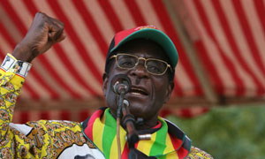 Mugabe claimed Zimbabweans are 'being bought like livestock'