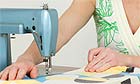 A sewing machine