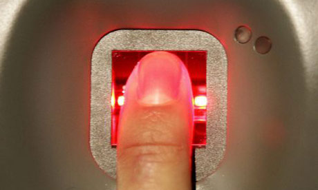 Biometric Thumb Scanner