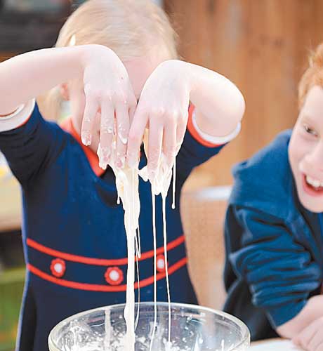 Cornflour Experiment