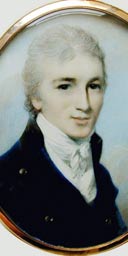 A rare miniature portrait of Tom Lefroy, the Irishman who may have provided Jane Austens inspiration for Mr Darcy in Pride and Prejudice