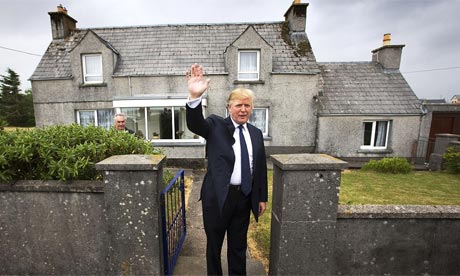 donald trump homes. Donald Trump pays a flying