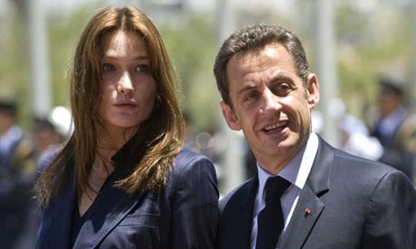 Nicolas Sarkozy and Carla Bruni-Sarkozy