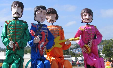 Beatles puppets