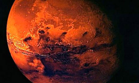 The planet Mars