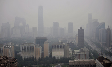 Beijing smog and haze