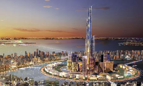 The proposed 'Silk City', planned for the head of the Gulf in Kuwait