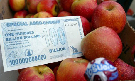 new 100 dollar bill back. billion Zimbabwean dollar