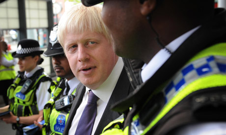 Mayor Boris Johnson meets British Transport Police Neighbourhood Policing Teams