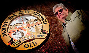 Mount Isa mayor John Molony