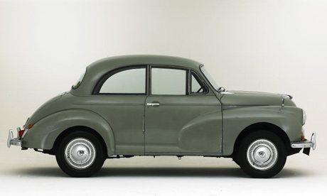 The last thing you expect to have on your tail these days is a Morris Minor
