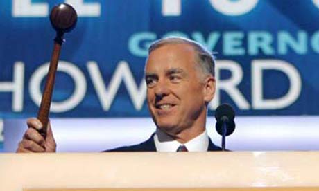 Howard Dean, democratic convention