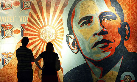 Obama mural
