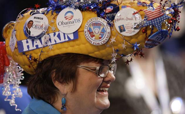 Democratic convention, hats