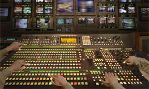 TV mixing desk