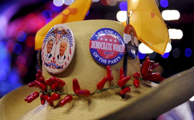 Democratic convention, hats
