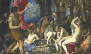 Diana and Actaeon, by Titian