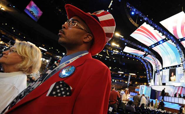 Democratic convention, hats
